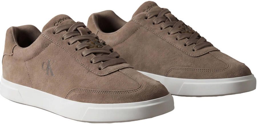 CK Calvin Klein Sneakers van echt rundleer met logodetails - Foto 3