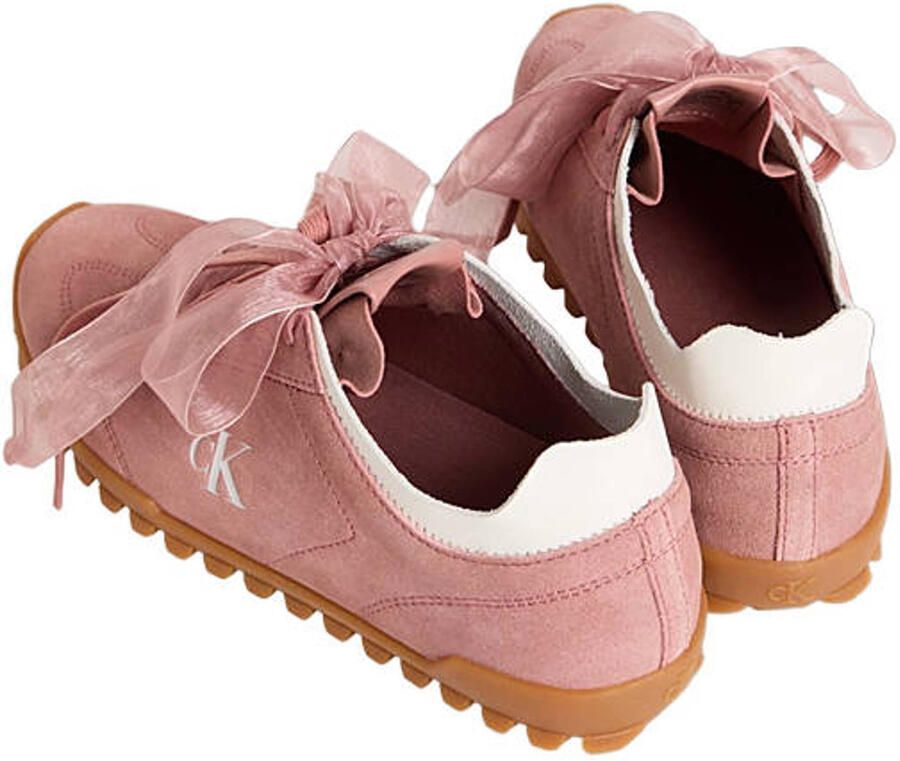 Calvin Klein suède sneakers roze - Foto 2