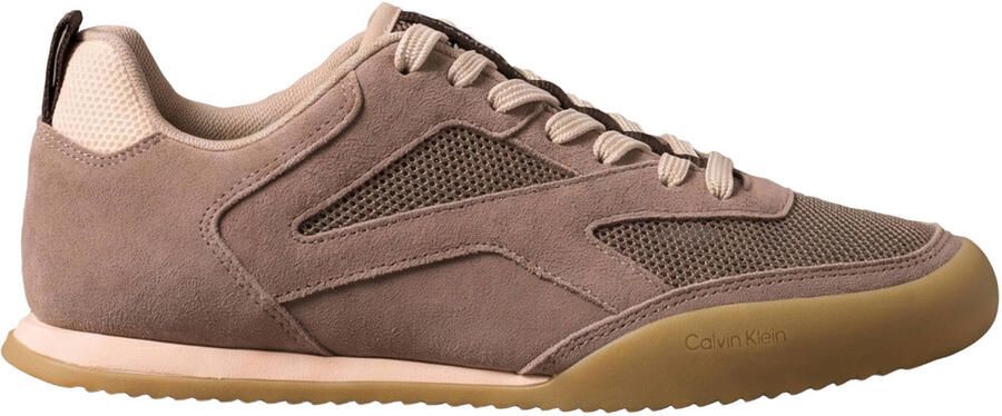 Calvin Klein suède sneakers taupe