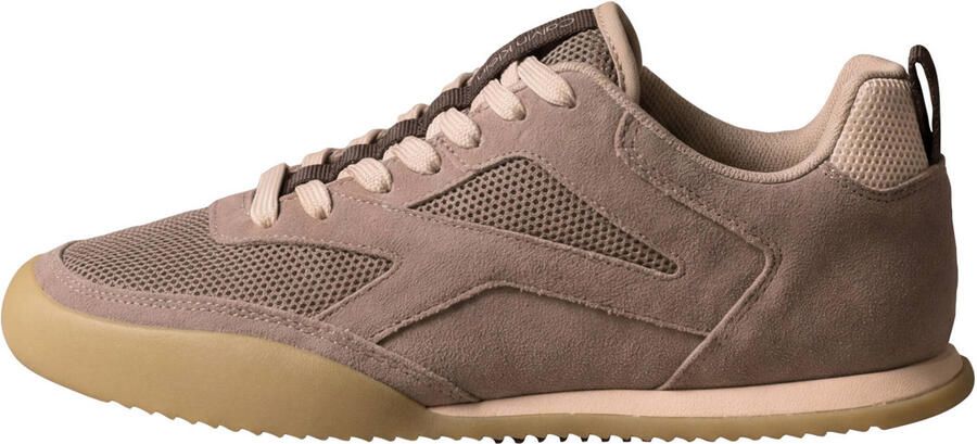 Calvin Klein suède sneakers taupe - Foto 3