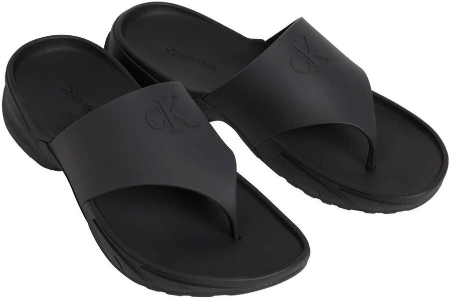 Calvin Klein teenslippers zwart - Foto 3