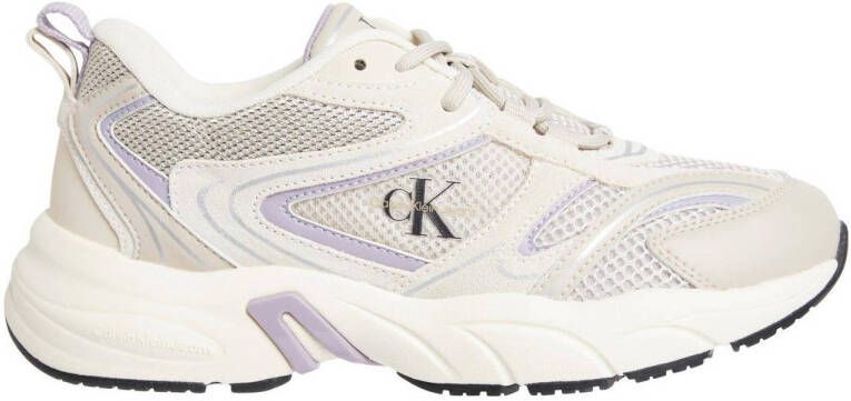 CALVIN KLEIN JEANS chunky sneakers beige