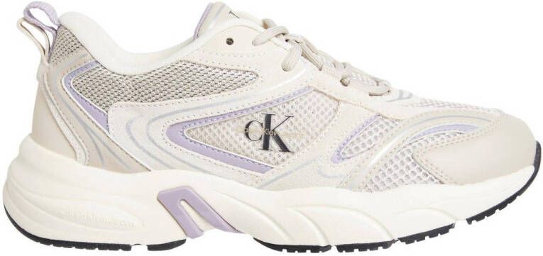 CALVIN KLEIN JEANS chunky sneakers beige