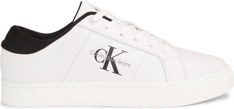 Calvin Klein Jeans Klassieke Cupsole Lage Sneakers White Heren