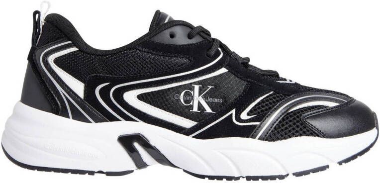 Calvin Klein Klassieke Retro Tennisschoenen Black Heren