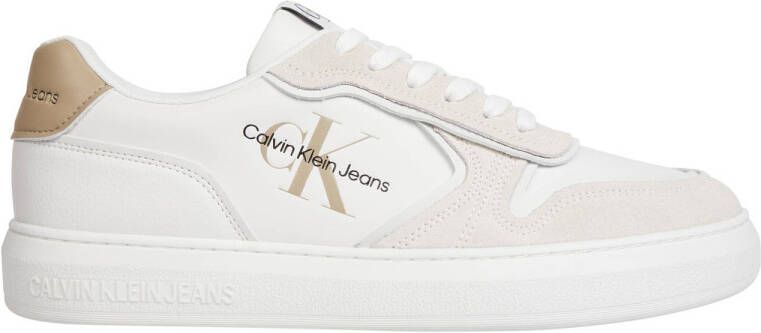 Calvin Klein leren sneakers wit