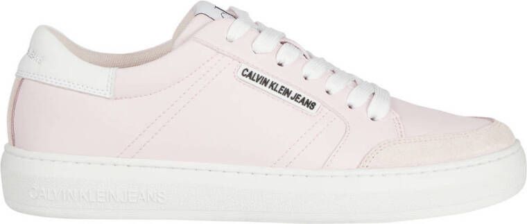 Calvin Klein Sportieve Roze Sneakers met Contrastdetails Pink Dames
