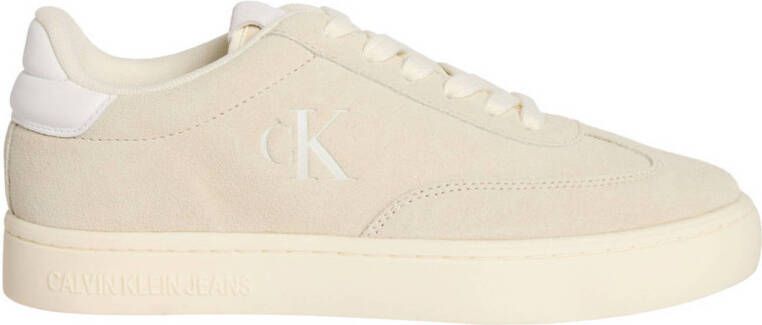 Calvin Klein suède sneakers beige