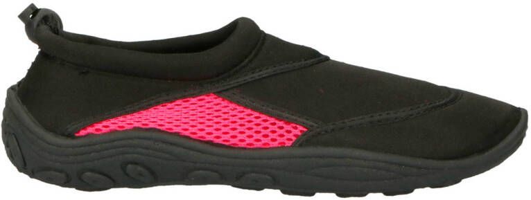 Campri waterschoenen zwart fuchsia Jongens Meisjes Textiel 36