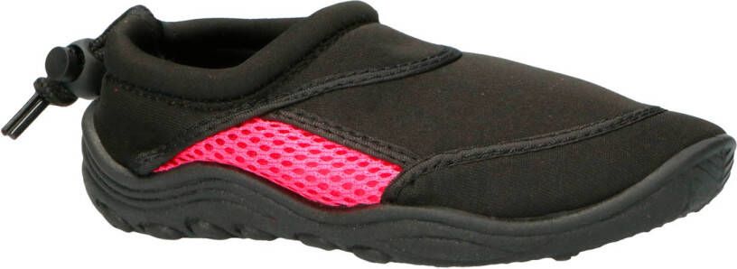 Campri waterschoenen Zwart Roze kids Textiel 28