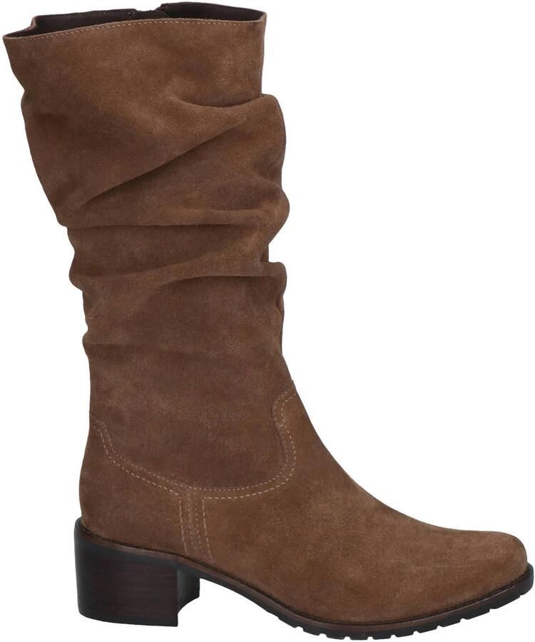 Caprice Lange Laarzen DK Taupe Suede Dames Taupe