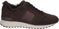 Caprice Kaia suède sneakers donkerbruin - Donkerbruin