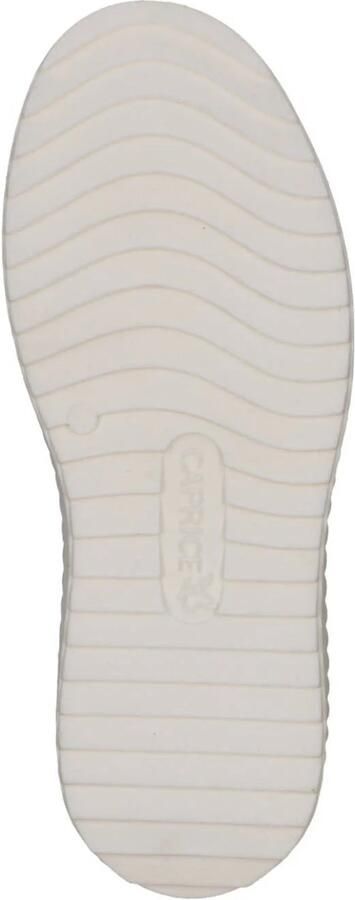Caprice Leer Textiel Synthetisch sneakers ecru - Foto 2