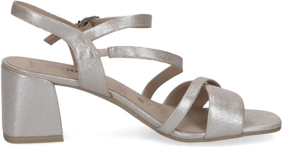 Caprice G Sandaletten Goud Metallic Glitter Leer Dames Goud - Foto 2