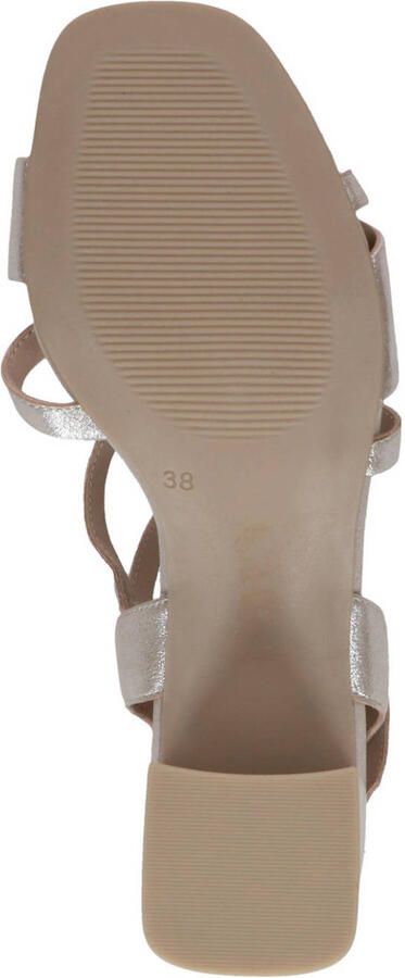 Caprice G Sandaletten Goud Metallic Glitter Leer Dames Goud - Foto 3