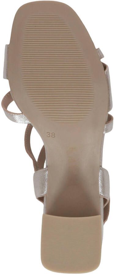 Caprice G Sandaletten Goud Metallic Glitter Leer Dames Goud - Foto 4