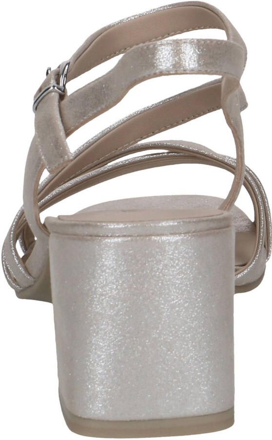 Caprice G Sandaletten Goud Metallic Glitter Leer Dames Goud - Foto 2