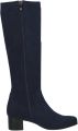 Caprice Lange Laarzen Donker Blauw Stretch Dames Donker Blauw - Blauw