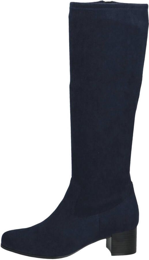 Caprice Lange Laarzen Donker Blauw Stretch Dames Donker Blauw - Foto 2