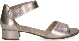 Caprice G Sandaletten Goud Metallic Leer Dames Goud Metalli