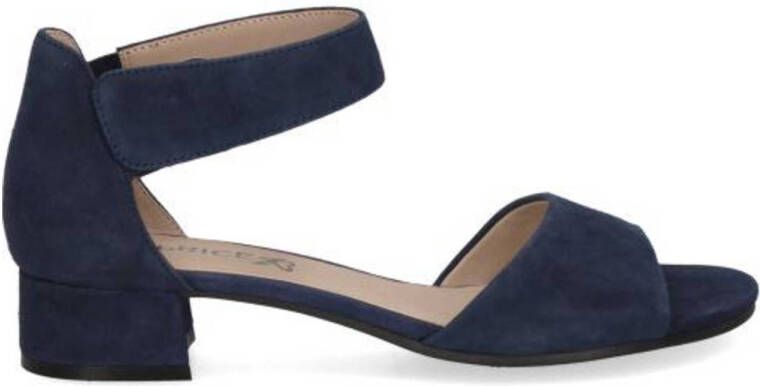 Caprice Sandaaltjes blokhak zomer schoen sandaal met praktische klittenbandsluiting