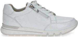Caprice Ginga comfort leren sneakers wit