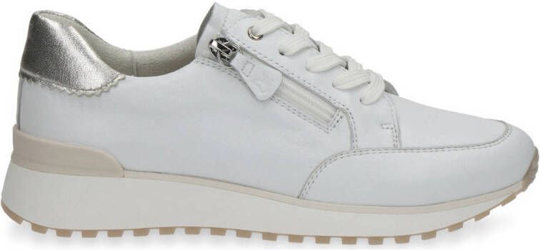 Caprice Kaia comfort leren sneakers wit