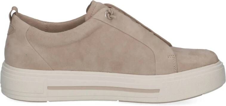 Caprice Slip-on sneakers lage schoen vrijetijdsschoen slippers met elastische banden