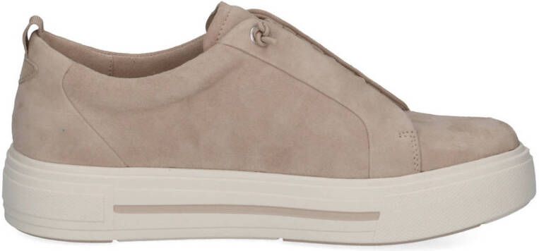 Caprice Slip-on sneakers lage schoen vrijetijdsschoen slippers met elastische banden