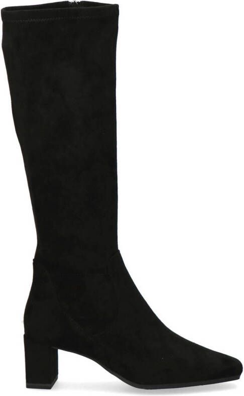 Caprice Dames Laarzen 9-25547-41 044 Zwart stretch met rits G-breedte