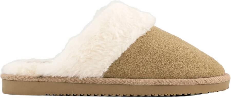 Casa mia pantoffels beige