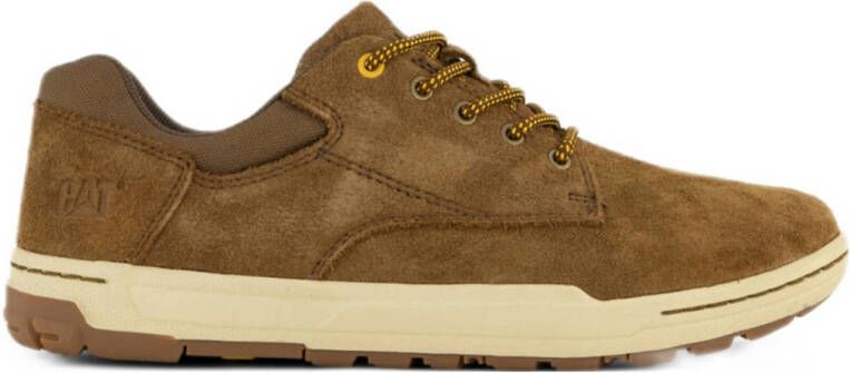 Caterpillar suède sneakers bruin