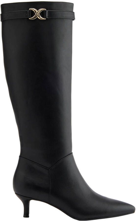 Catwalk hoge laarzen zwart - Foto 2