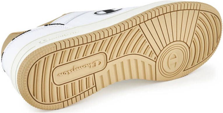 Champion RD18 2.0 Low sneaker wit lichtbruin