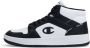 Champion REBOUND 2.0 MID herensneaker S21907-CHA-WW019 wit zwart - Thumbnail 1