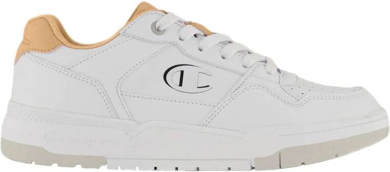 Champion RD18 Heritage Perf Low sneaker wit oranje