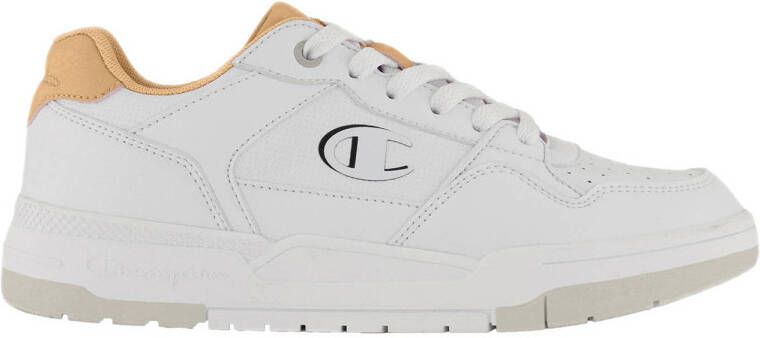 Champion RD18 Heritage Perf Low sneaker wit oranje