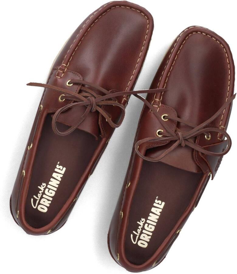 CLARKS ORIGINALS Bruine Clarks Loafers Godney Boat M - Foto 3