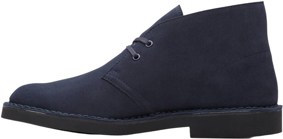 Clarks Veterboot Desert Boot Evo Navy Blauw Suède Verwisselbaar Voetbed - Foto 2