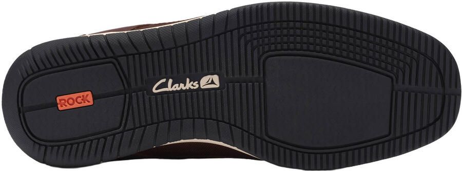 Clarks Orson Sail Heren Veterschoenen Brown Leather - Foto 3