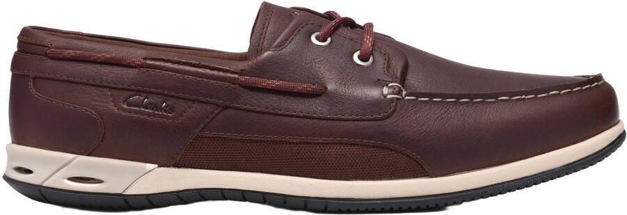 Clarks Orson Sail Heren Veterschoenen Brown Leather