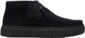 CLARKS ORIGINALS Clarks Veterschoenen Heren Torhill Hi Heren Suède Zwart - Zwart