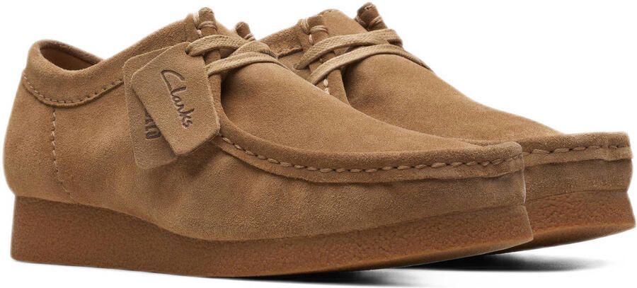 Clarks DESERT~BT~EVO~~~~~~~~~~~~~~~~~ Vrije tijd half-hoogHeren veterschoenHeren sneakers Wit beige