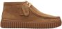 CLARKS ORIGINALS Clarks Veterschoenen Heren Torhill Hi Heren Maat: 44 Materiaal: Suède Kleur: Camel - Thumbnail 2