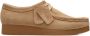 Clarks WALLABEE~EVO~SH~~~~~~~~~~~~~~~ Dames veterschoenen Wit beige - Thumbnail 1