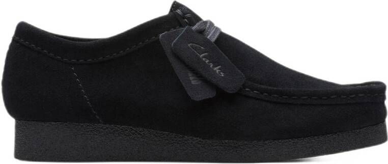 Clarks WallabeeEVO Heren Veterschoenen Suede Zwart