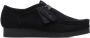 Clarks WallabeeEVO Heren Veterschoenen Suede Zwart - Thumbnail 1