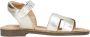 Clic! Carrara leren sandalen zilver - Thumbnail 1