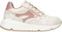 Clic! chunky leren sneakers ecru roze - Thumbnail 1
