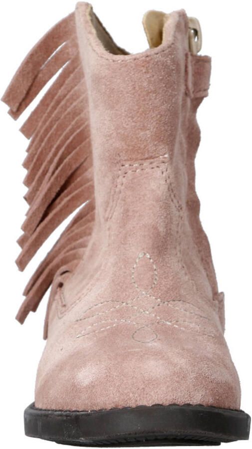 Clic! suède cowboylaarzen lichtroze - Foto 3